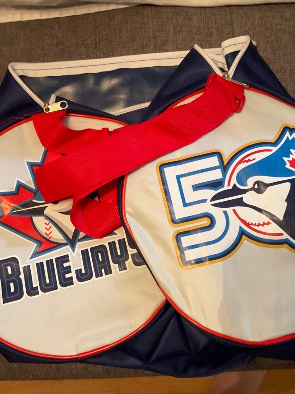 TORONTO BLUE JAYS Classic Retro Bag 50TH Anniversary Stadium Giveaway Sept 11